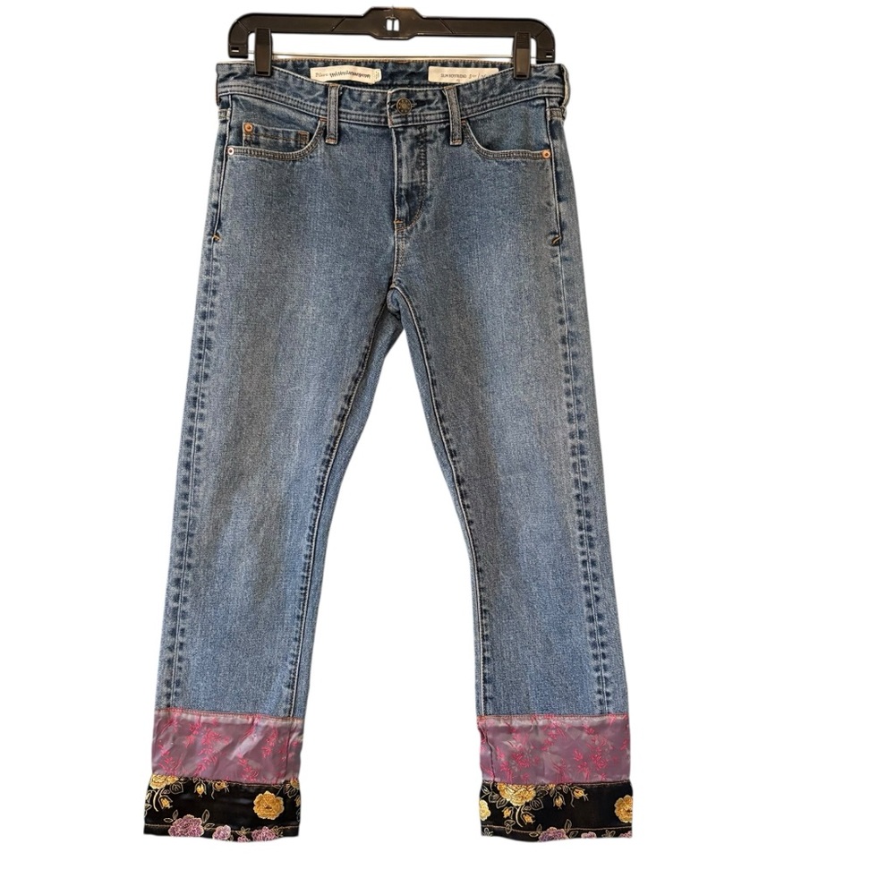 Anthropologie Pilcro Slim Boyfriend Jeans, Sz 26 - Picture 5 of 15